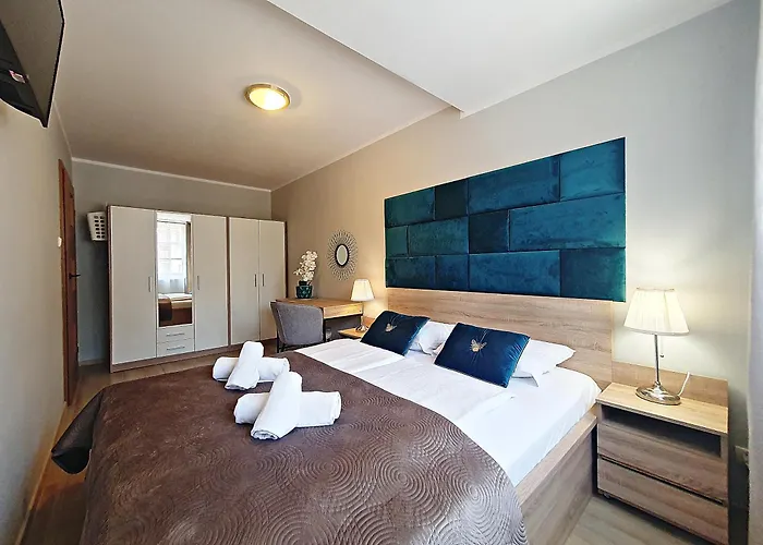 Apartment Sun&fun Royal W Otoczeniu Zieleni Blisko Dworca Pkp I Sklepow