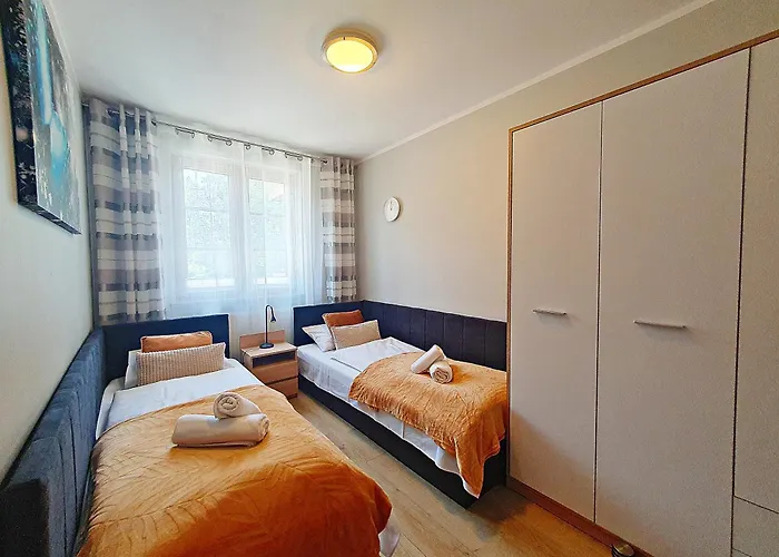 Apartment Sun&fun Royal W Otoczeniu Zieleni Blisko Dworca Pkp I Sklepow *